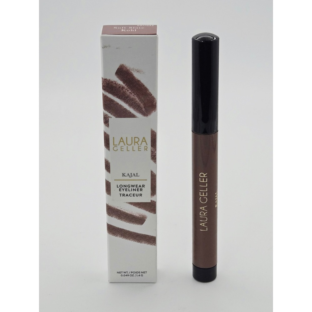 Laura Geller Kajal Longwear Eyeliner Soft Slate Kohl 0017043 Brown 0.049oz New